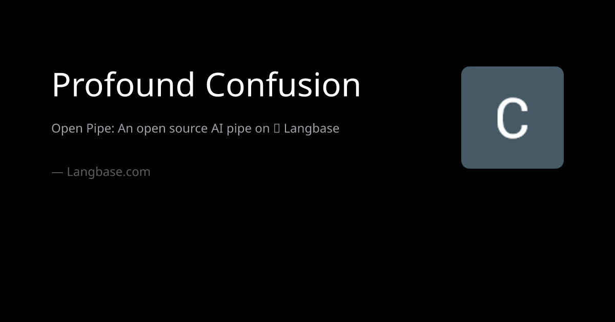 Profound Confusion · profoundconfusionweb50100